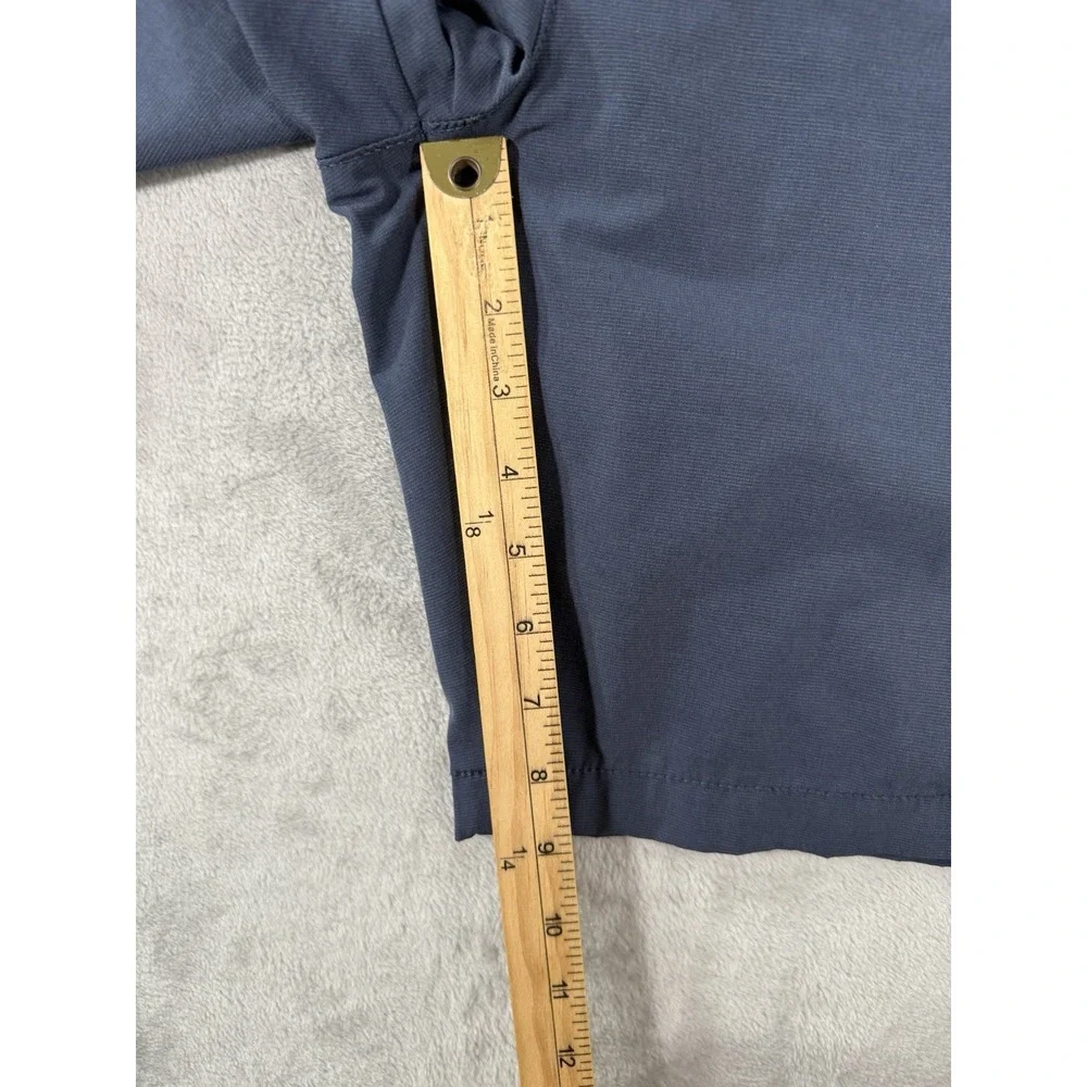 Banana Republic Shorts Mens 36 Blue Flat Front Chino Casual